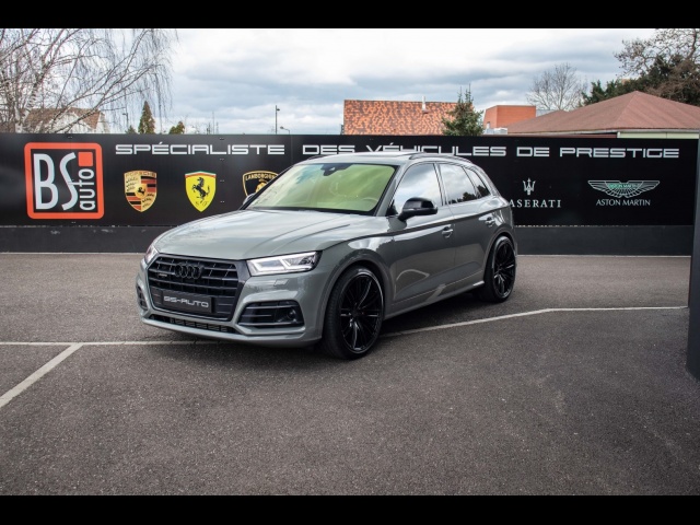 AUDI Q5 45 TFSI 245ch Quattro S-Line Gris Nardo !
