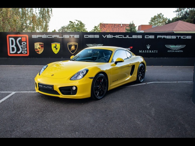 PORSCHE Cayman S 3.4  Type 981 – 325 ch