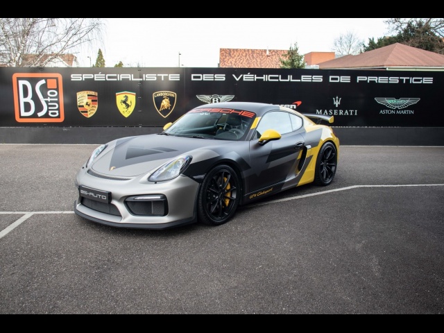 PORSCHE Cayman GT4 3.8 Type 981 385 ch