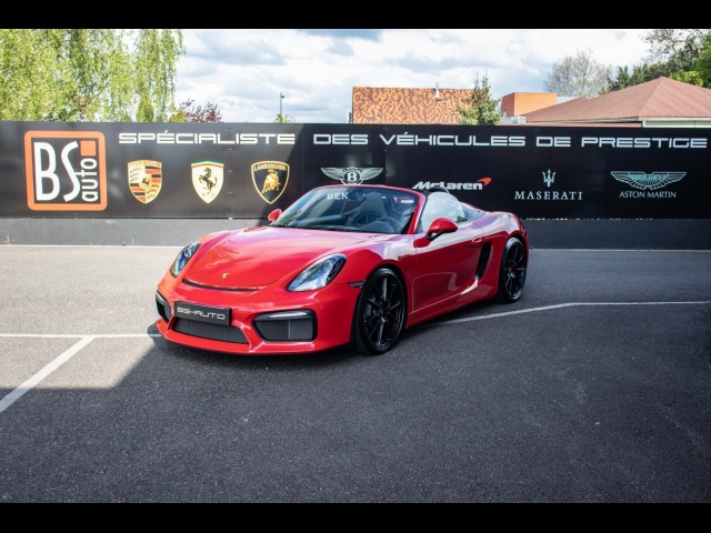PORSCHE Boxster 981 Spyder 3.8l 375ch
