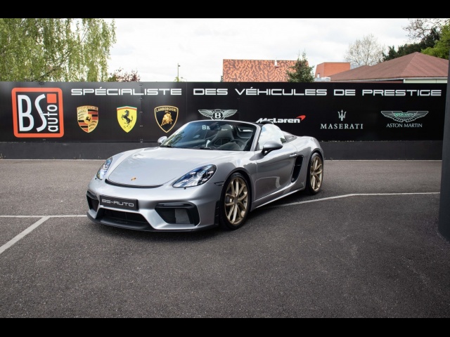 PORSCHE Boxster 718 Spyder 4.0l - 420ch