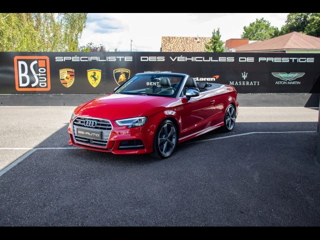 AUDI S3 Cabriolet 2.0 TFSI 310ch Quattro - 1ère main !