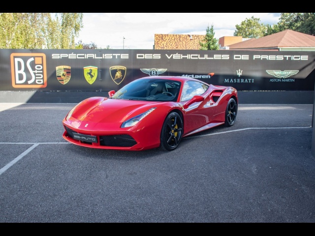 FERRARI 488 GTB V8 bi-turbo 3.9l - 670ch