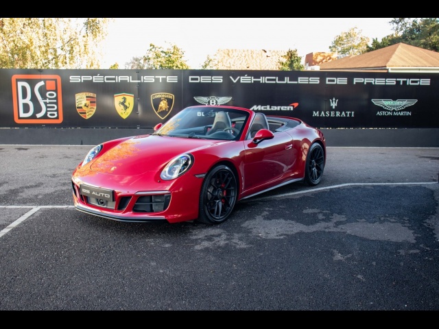 PORSCHE 991.2 Carrera GTS Cabriolet 3.0l - 450ch ECOTAXE PAYEE !