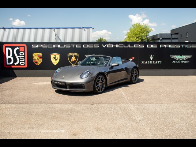 PORSCHE 992 Carrera 4S Cab - 3.0l bi-turbo - 450ch - Première main !