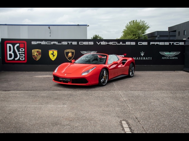 FERRARI 488 Spider - V8 3.9l bi-turbo - 670ch 