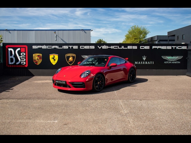 PORSCHE 992 Carrera S - 3.0 bi-turbo - 450ch - ROUGE CARMIN !