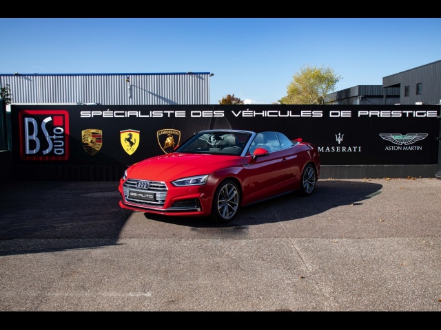 AUDI A5 Cabriolet 2.0 TFSI 190ch S-LINE - Seulement 18400km !