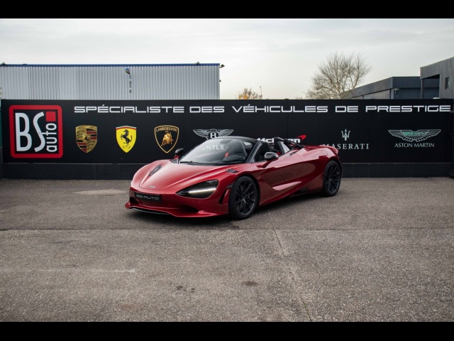 McLaren 750S Spider - V8 bi-turbo 4.0l - 750ch - 60th ANNIVERSARY !
