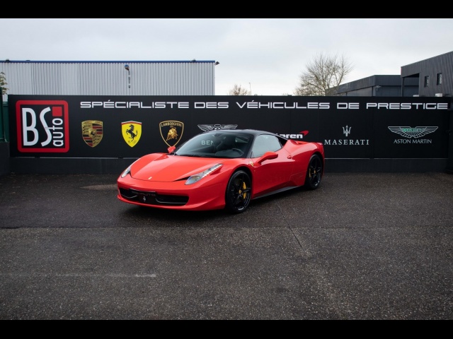 FERRARI 458 Italia - V8 4.5l - 570ch - ROSSO SCUDERIA !