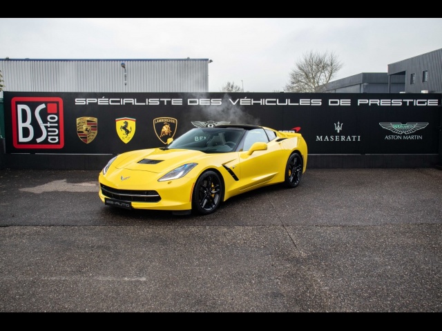 CHEVROLET Corvette Stingray V8 6.2l - 466ch - VELOCITY YELLOW !