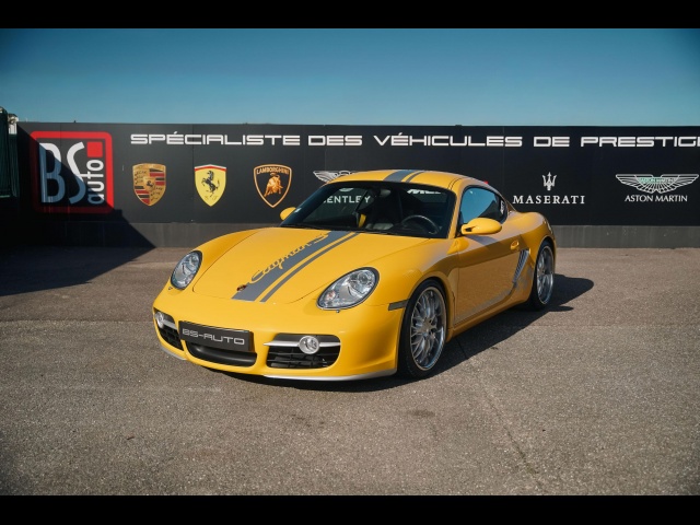 PORSCHE Cayman S 987 - Jaune vitesse !