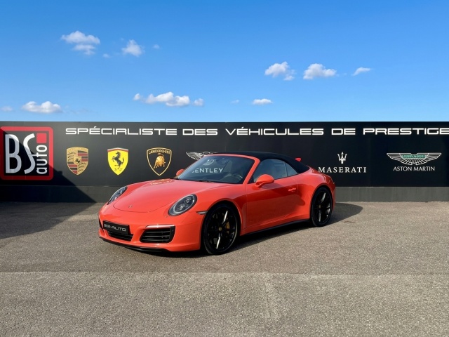 PORSCHE 911 991.2 Carrera 4S Cabriolet - ORANGE FUSION 